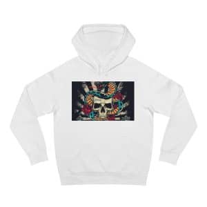 Unisex Supply Hoodie Snake & Skull