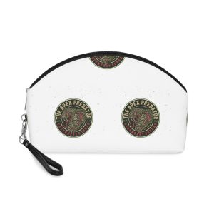 Cobra Head Vintage Badge Hand Drawn Illustration Makeup Bag