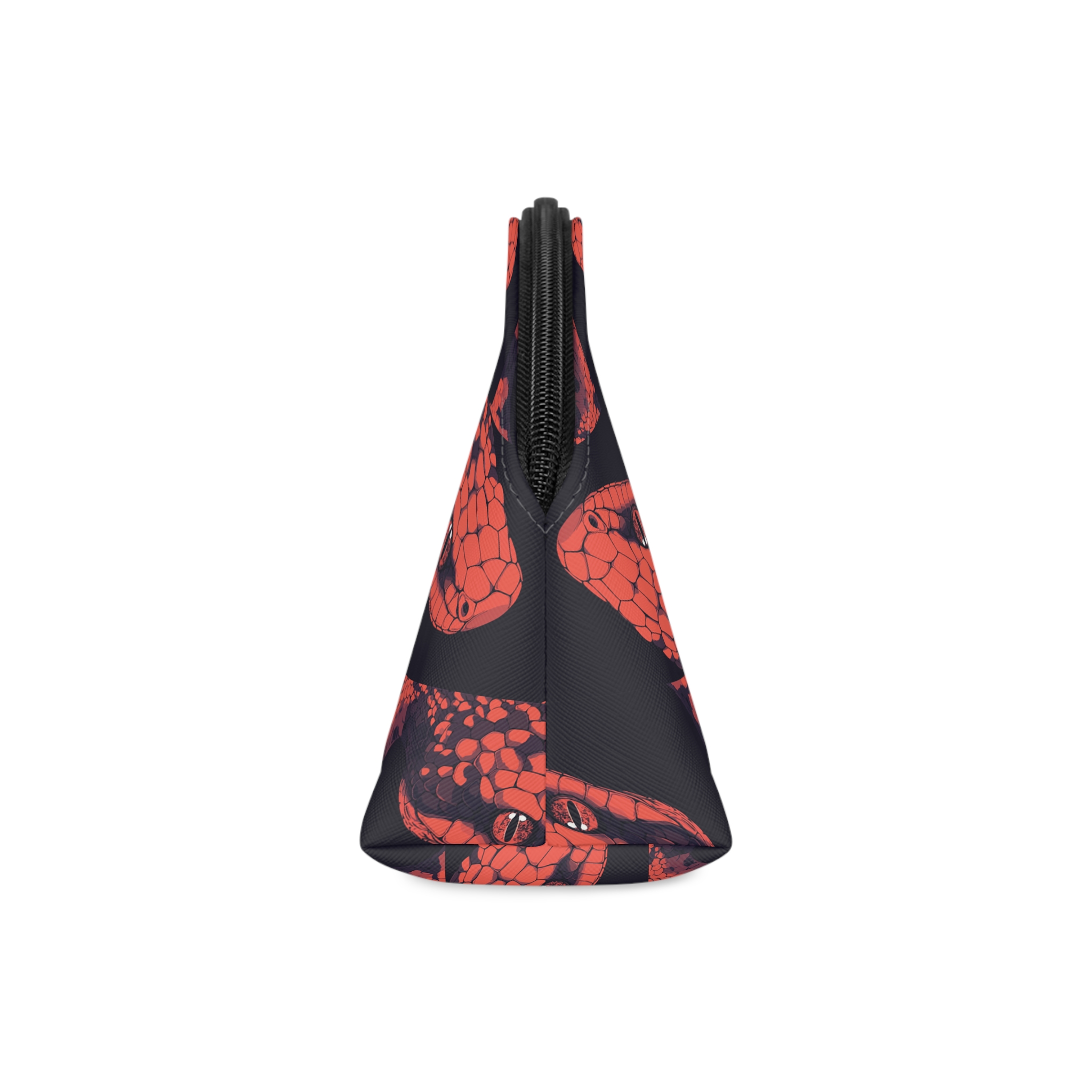Artistic Snake Illustration Flat Vector Illustrative Design Diverse Creative Purposes Makeup Bag - Image 4
