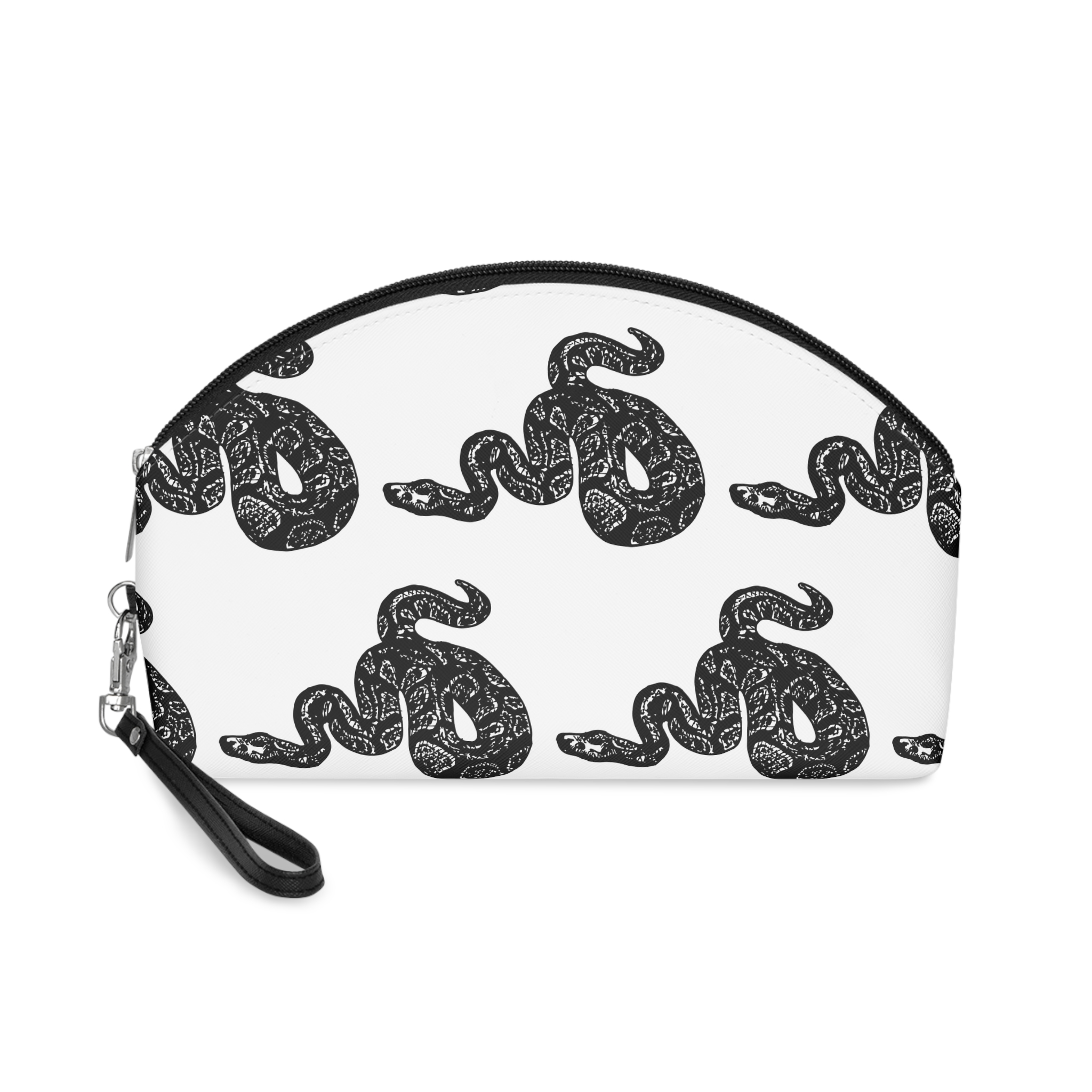 Boceto Piton Serpiente Grande Boa Constrictor Tatuaje Serpiente Tinta Dibujada Makeup Bag