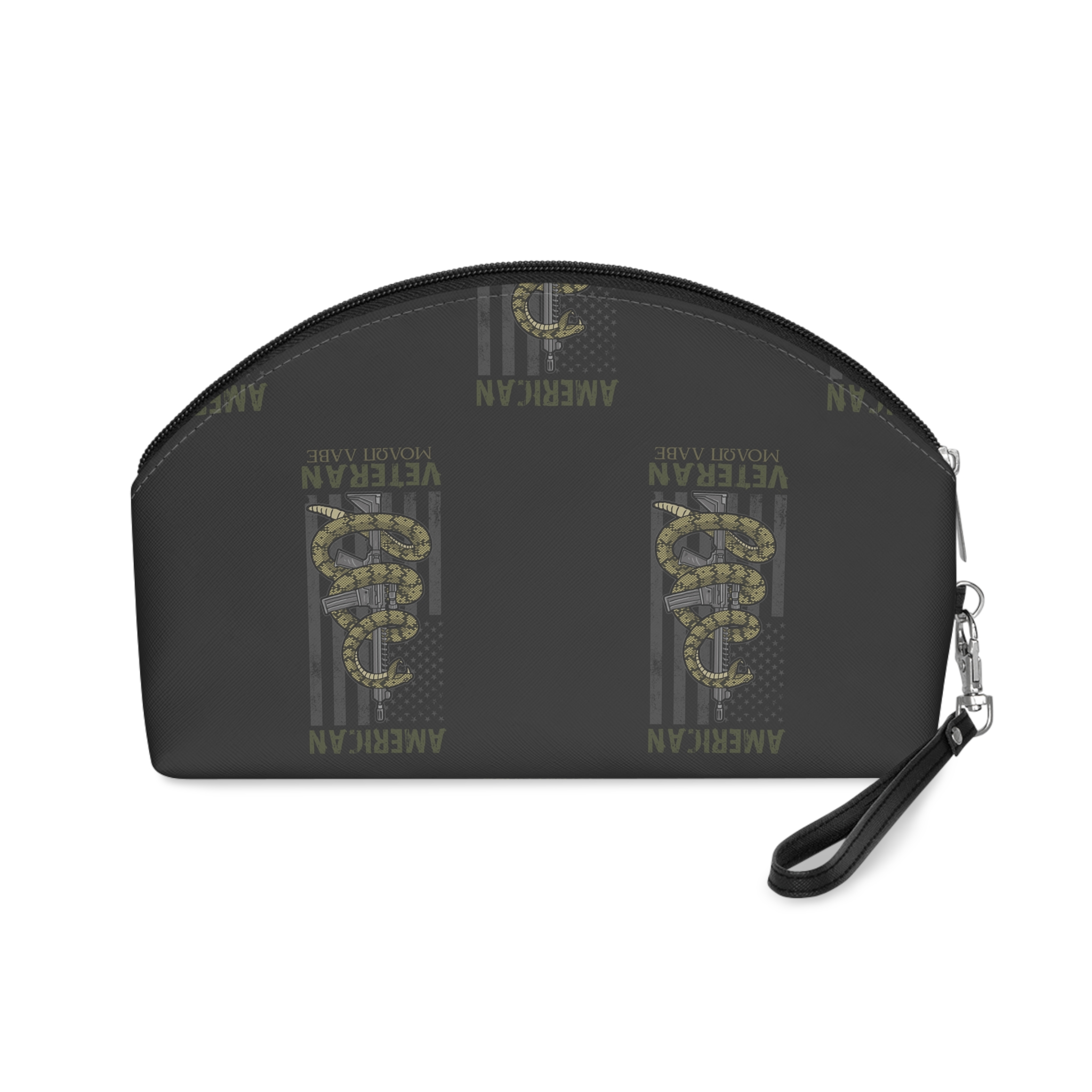 American Veteran Tees Graphic Makeup Bag - Image 2