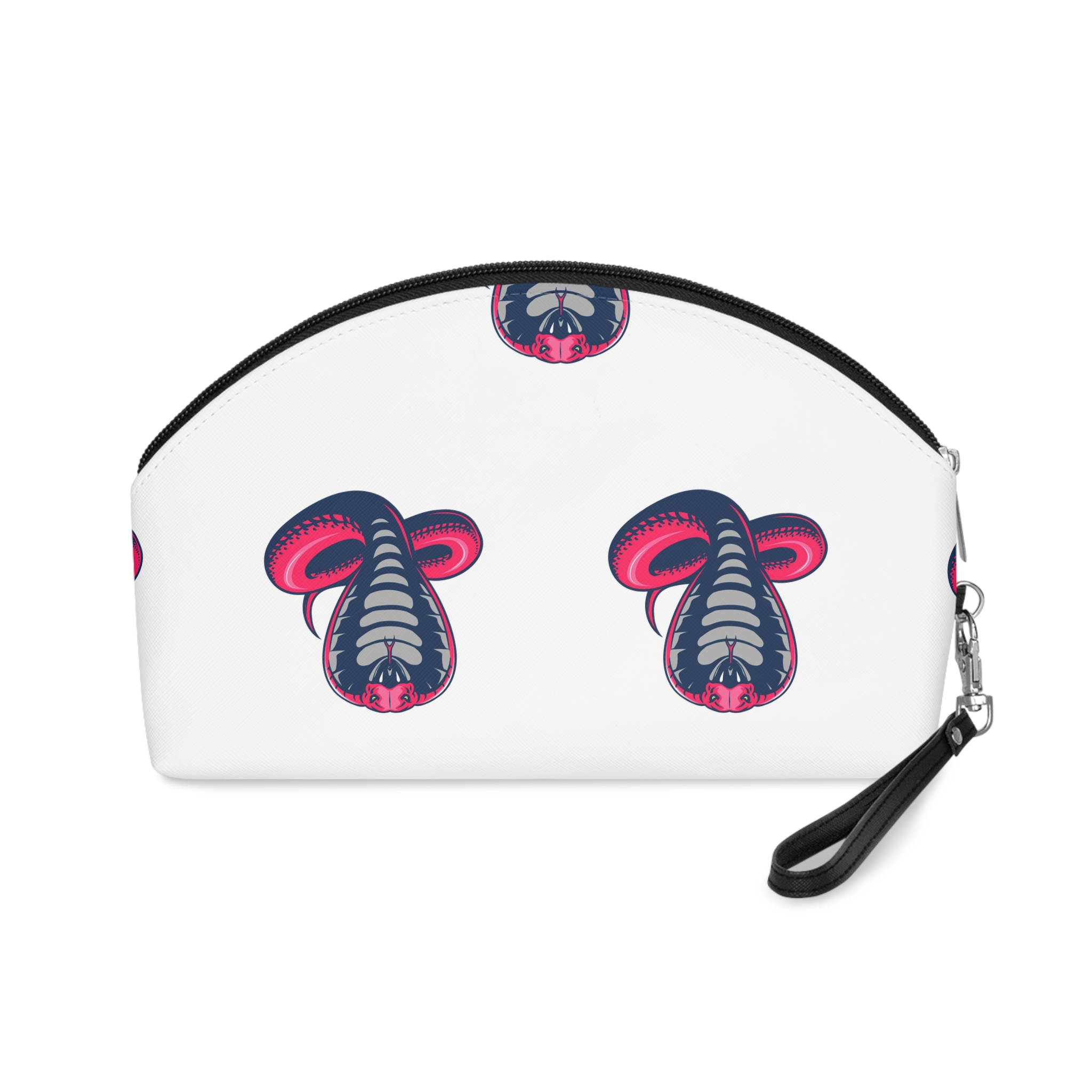 Cobra Snake Illustration Makeup Bag - Image 2