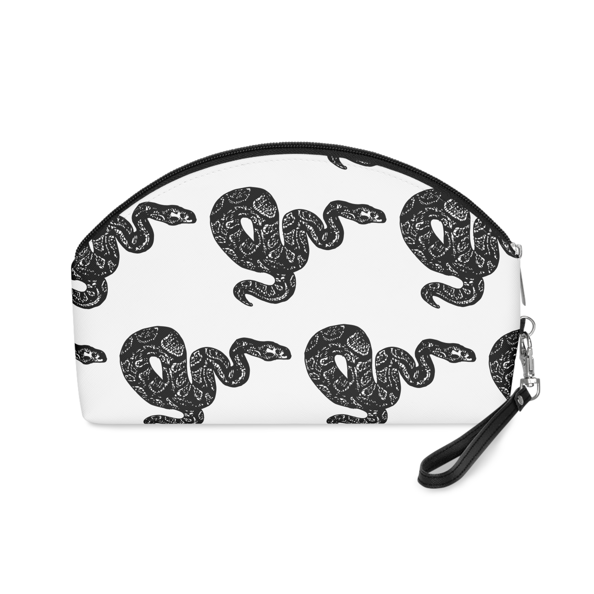 Boceto Piton Serpiente Grande Boa Constrictor Tatuaje Serpiente Tinta Dibujada Makeup Bag - Image 2