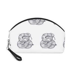 Detailed Vector Collection Dangerous Poisonous Snakes Venomous Reptiles Graphics Makeup Bag