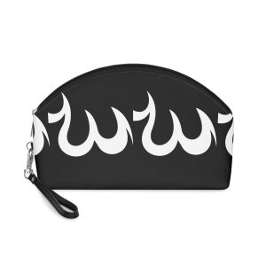 Diseno de Fuego de Fondo Vectorial Makeup Bag