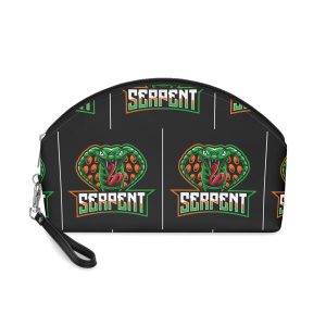 Cobra Serpent Mascot Logo Makeup Bag
