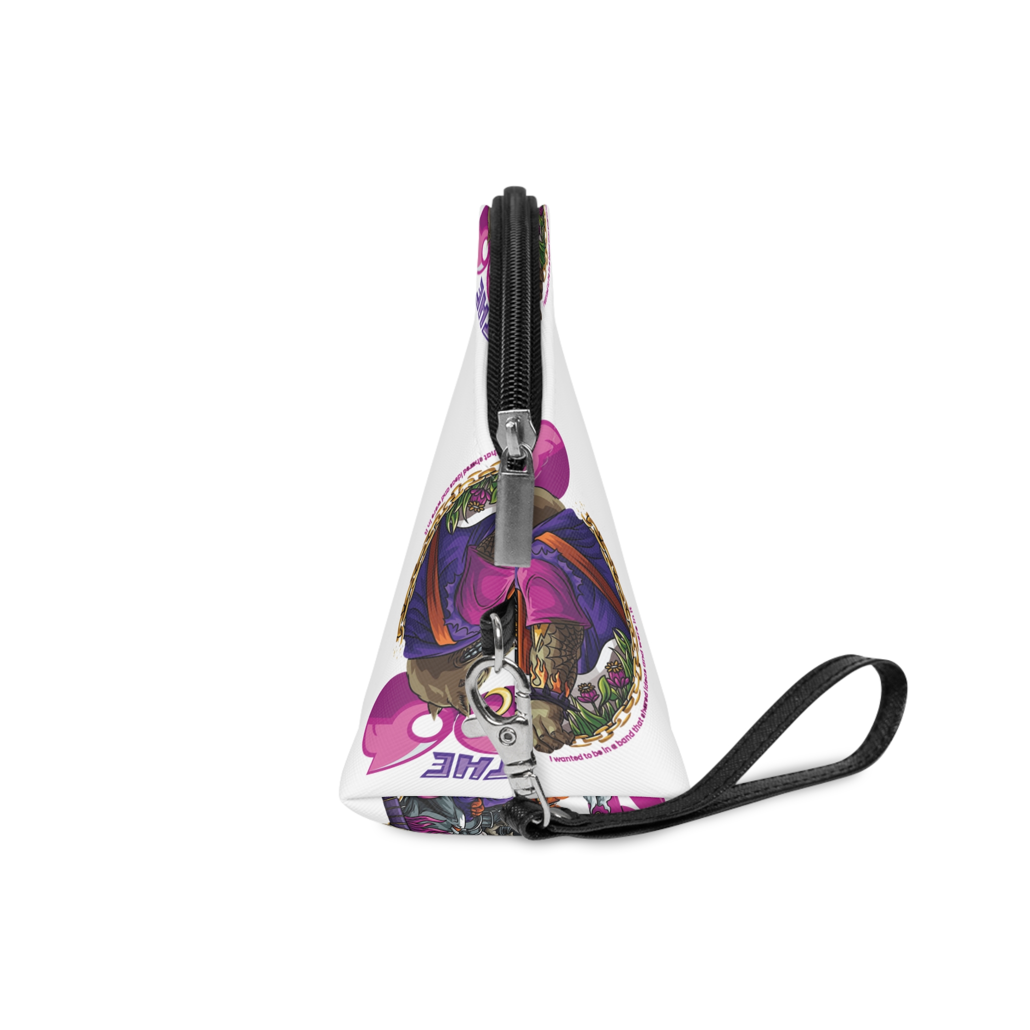 Animal Band With Text Illustration Makeup Bag - Image 3