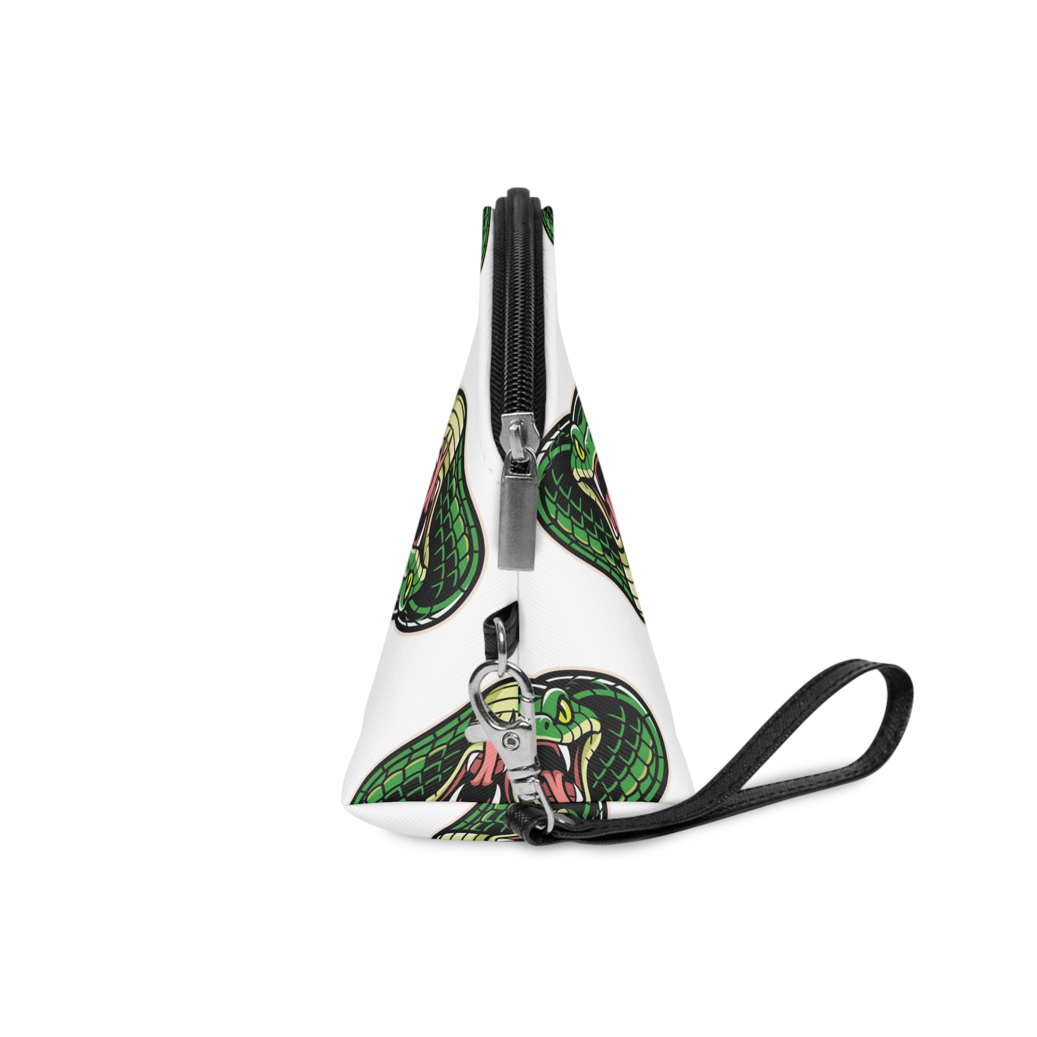 Aggressive Cobra Head Mascot Illustration Makeup Bag - Image 3