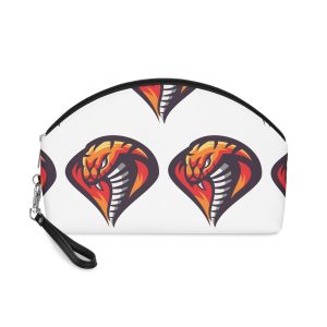 Close Up Snake Head With Red Orange Snake S Head Makeup Bag