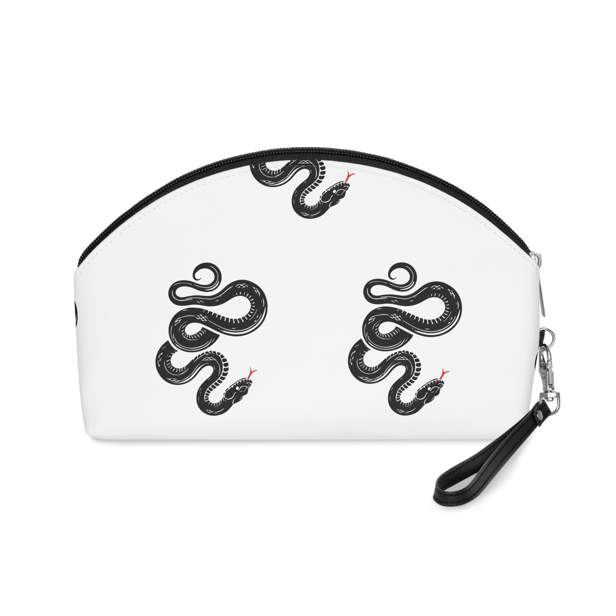 Black Snake Illustration Makeup Bag - Image 2
