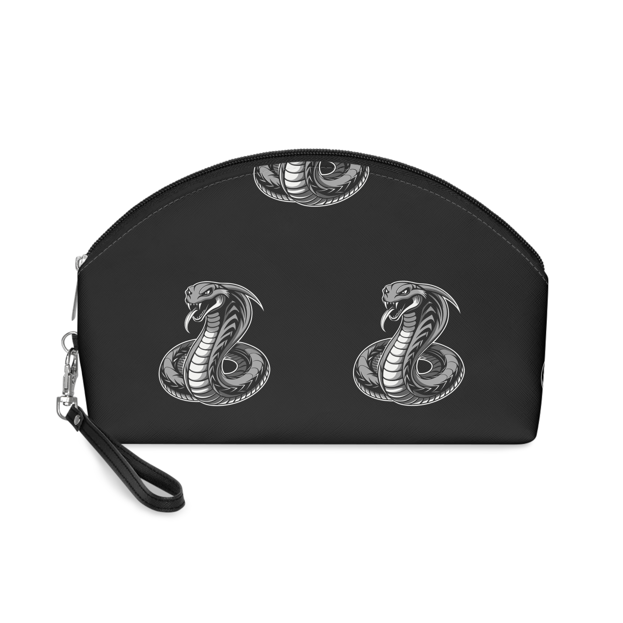 Black White Snake(1) Makeup Bag