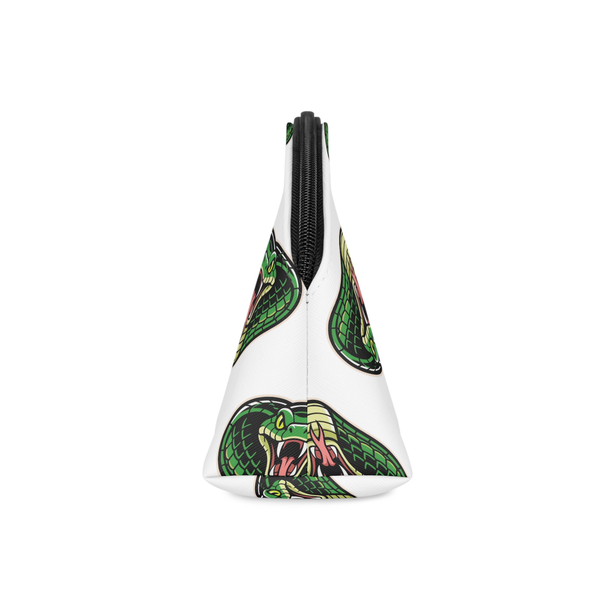 Aggressive Cobra Head Mascot Illustration Makeup Bag - Image 4