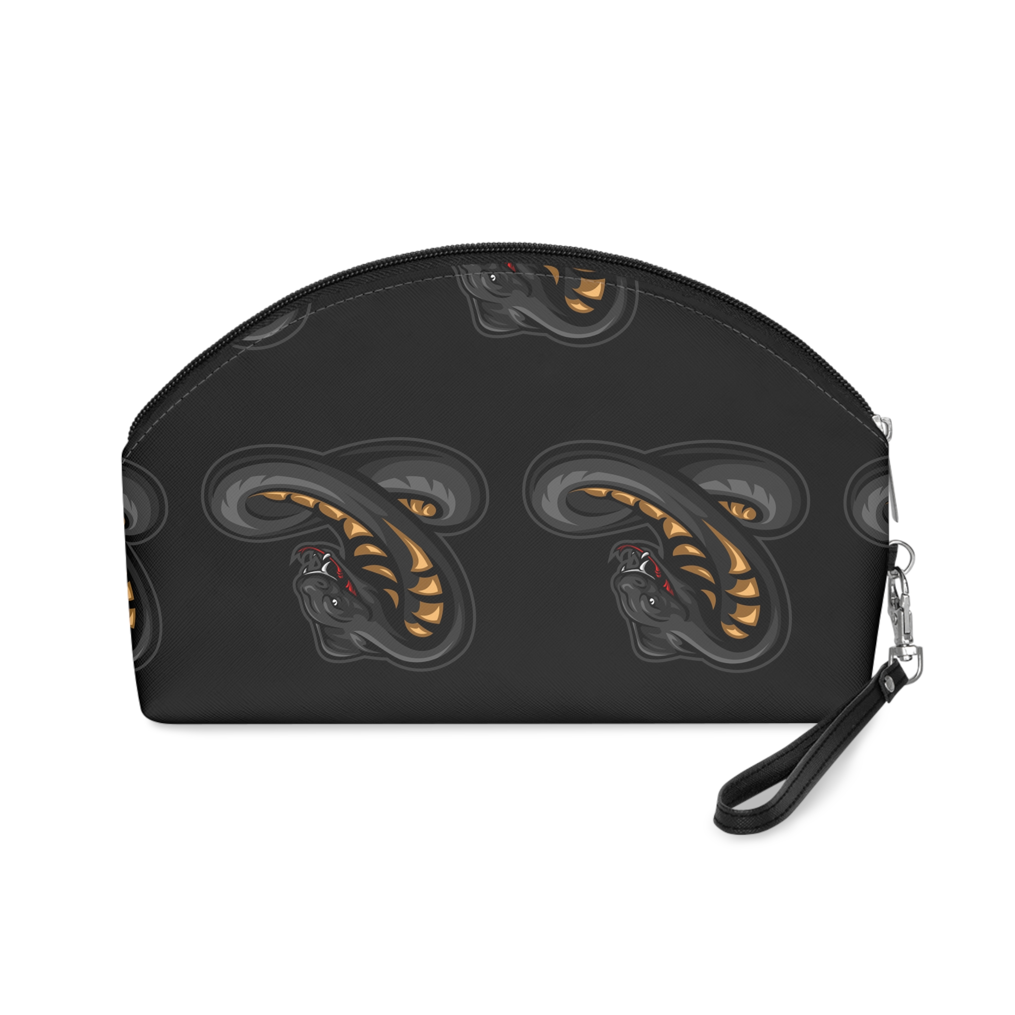 Angry Cobra Snake Logo Makeup Bag - Image 2