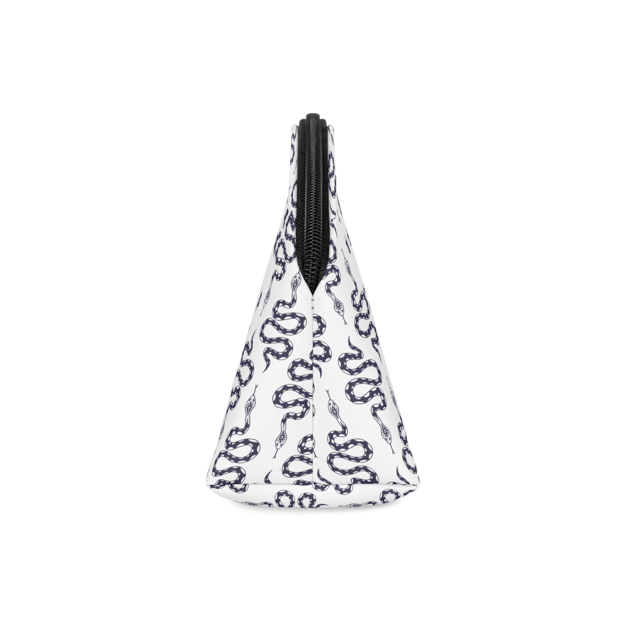 Blue Serpiente Patron Makeup Bag - Image 4