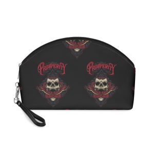 Diamond With Text Illustration Makeup Bag