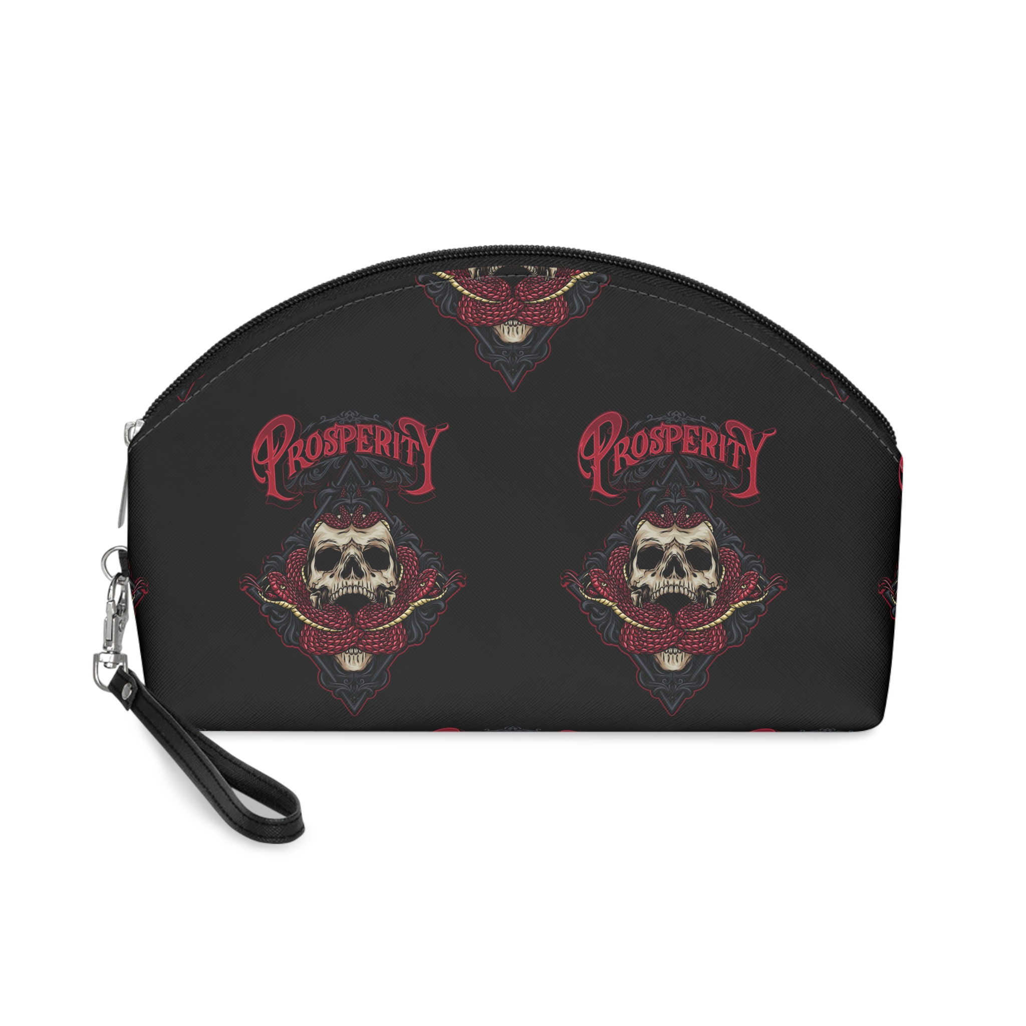 Diamond With Text Illustration Makeup Bag