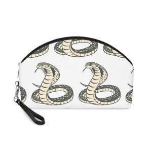 Cobra Snake Illustration (2) Makeup Bag