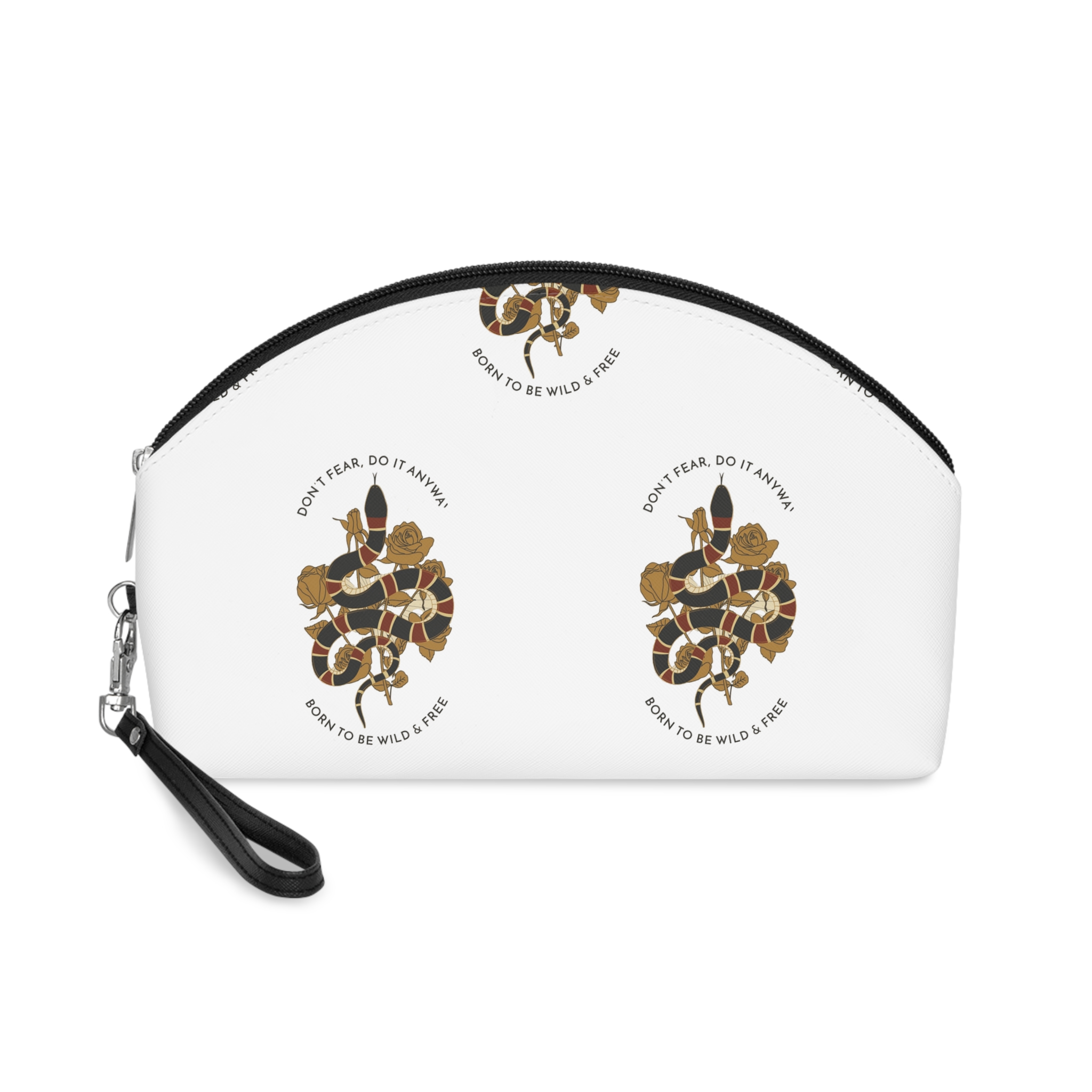 Born To Be Wild and Free Makeup Bag