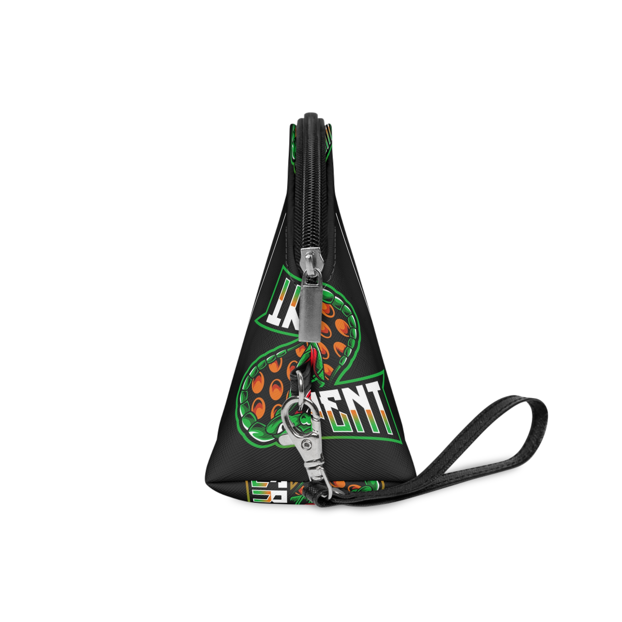 Cobra Serpent Mascot Logo Makeup Bag - Image 3