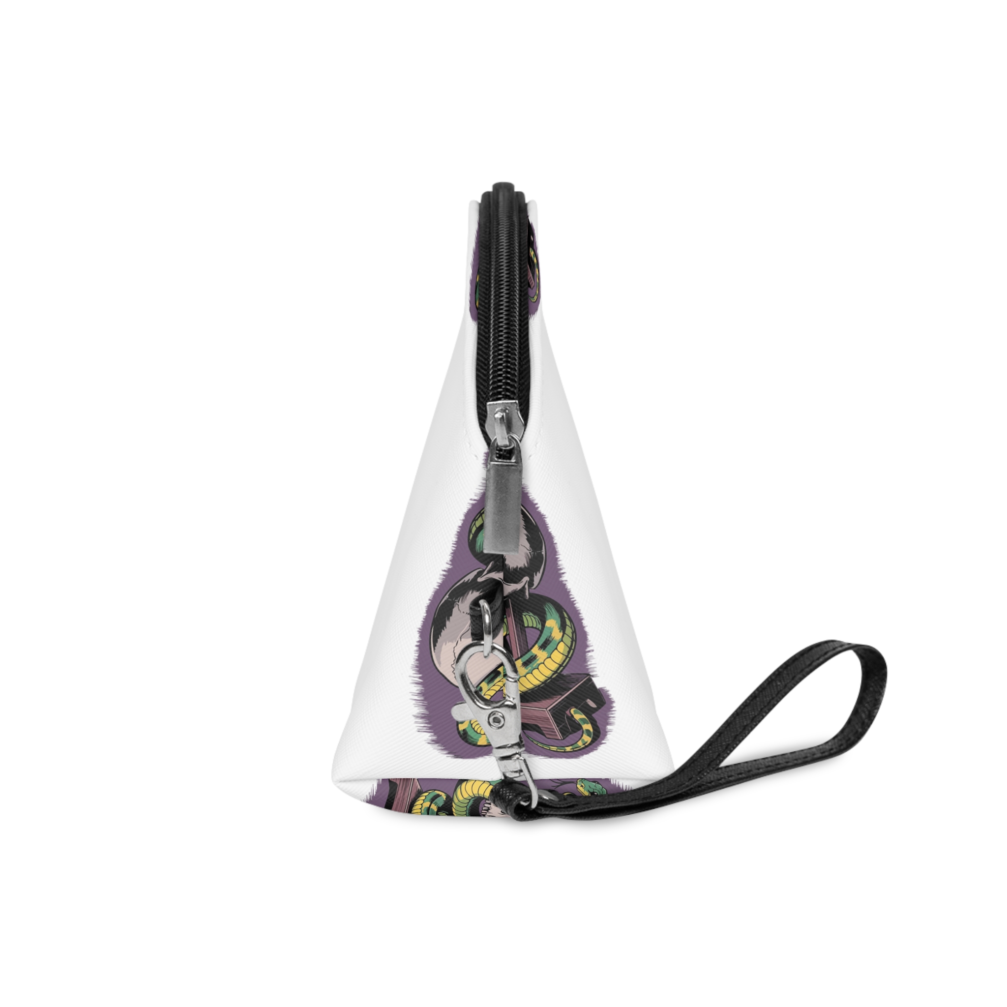 Deadly Snake Inside Skull Fp (1) Makeup Bag - Image 3