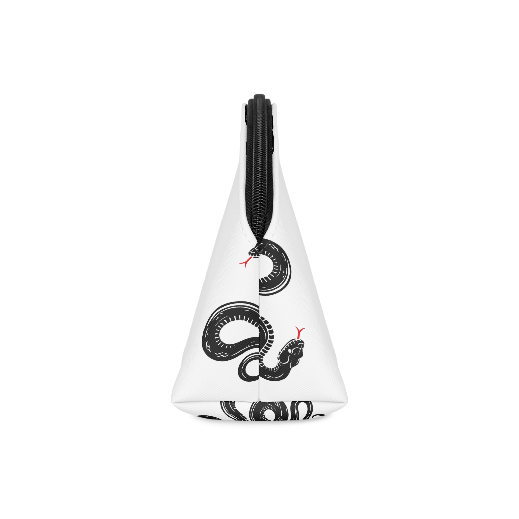 Black Snake Illustration Makeup Bag - Image 4