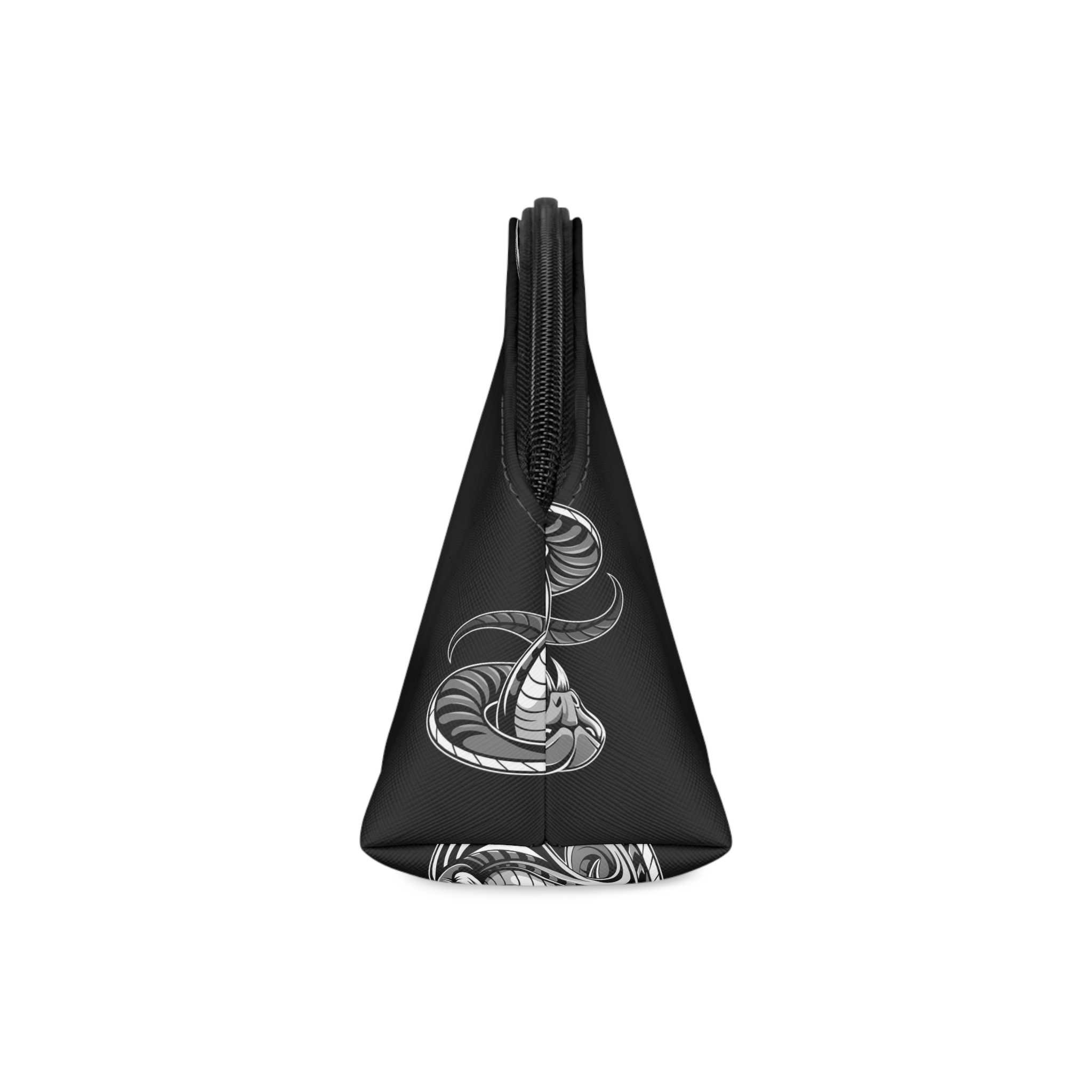 Black White Snake Makeup Bag - Image 4