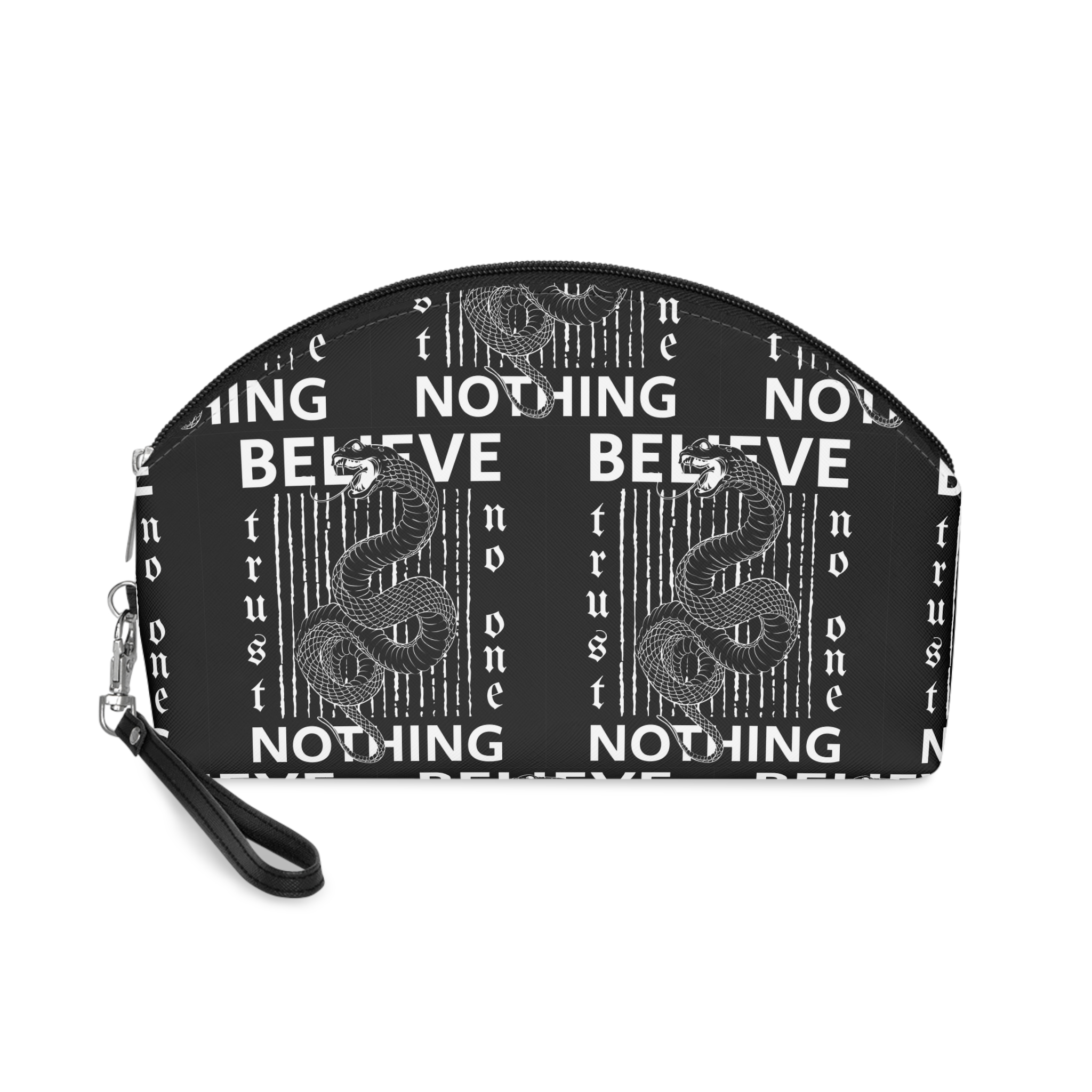 Believe Nothing Makeup Bag