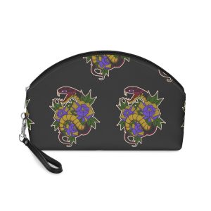 Black Snake Makeup Bag