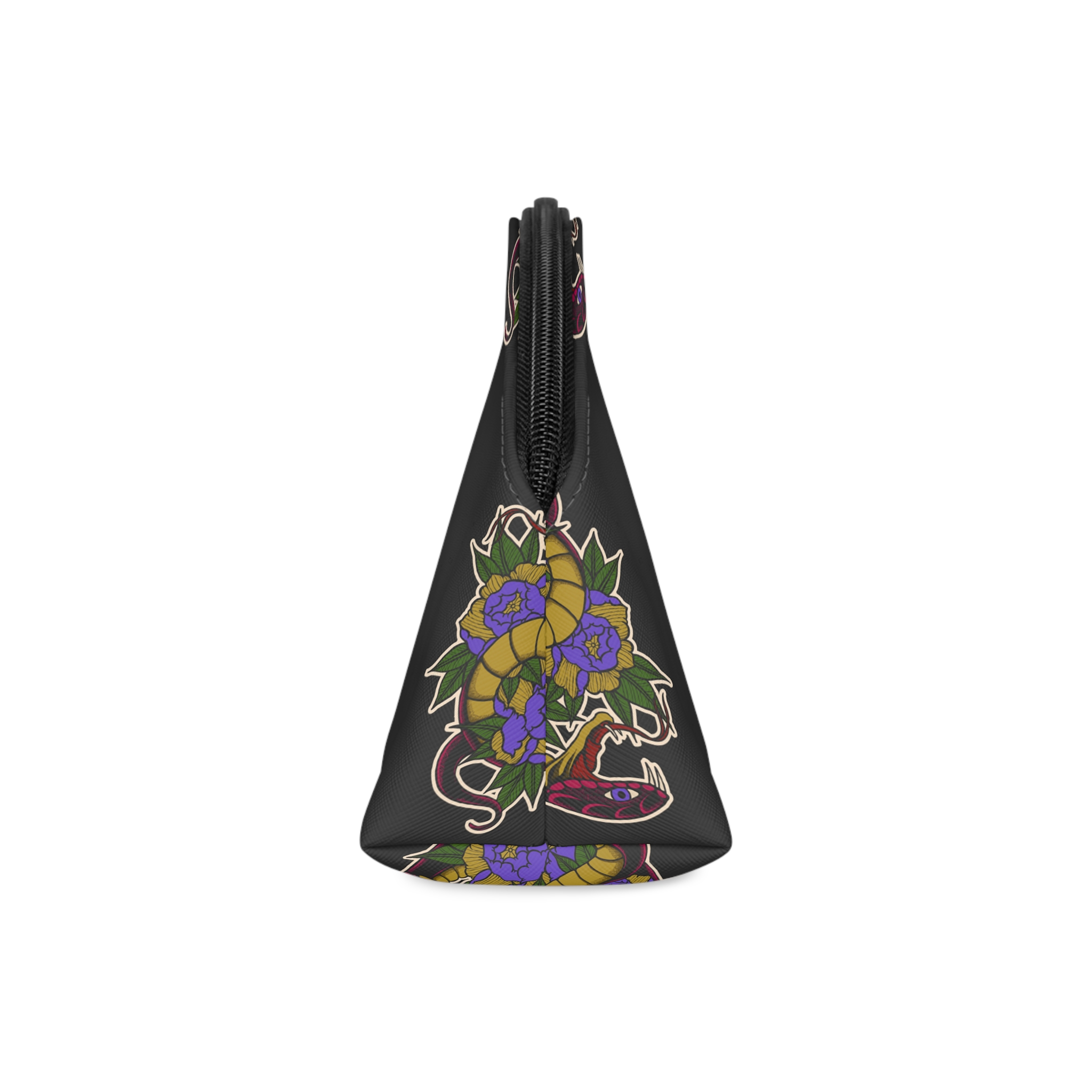 Black Snake Makeup Bag - Image 4
