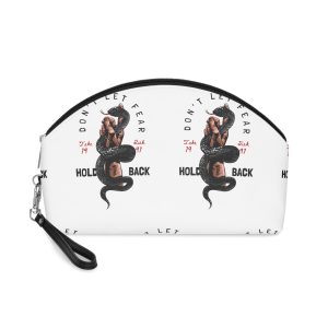 Dont Let Fear Makeup Bag