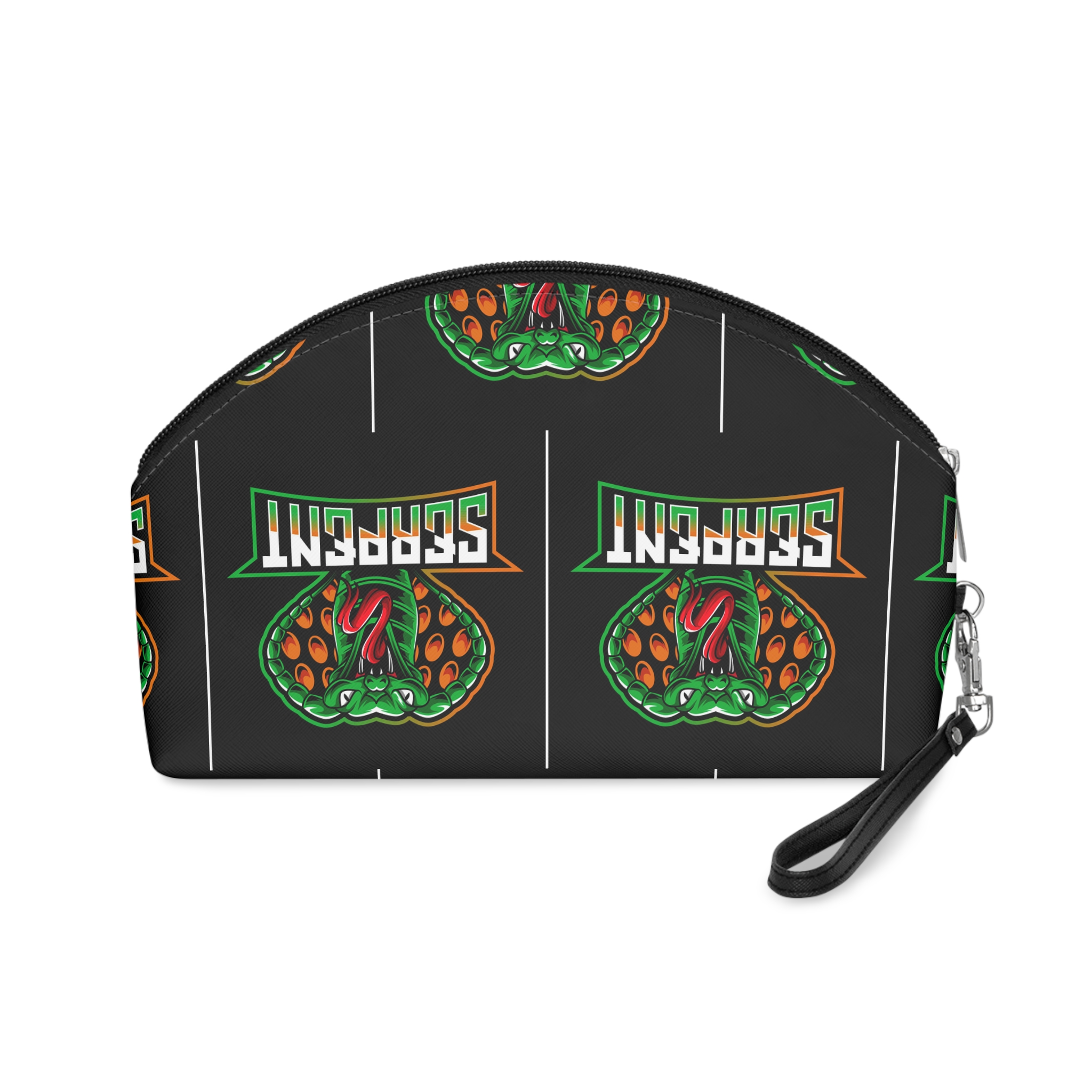 Cobra Serpent Mascot Logo Makeup Bag - Image 2