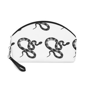 Dibujo Grabado Diseno Vectorial Serpiente Makeup Bag