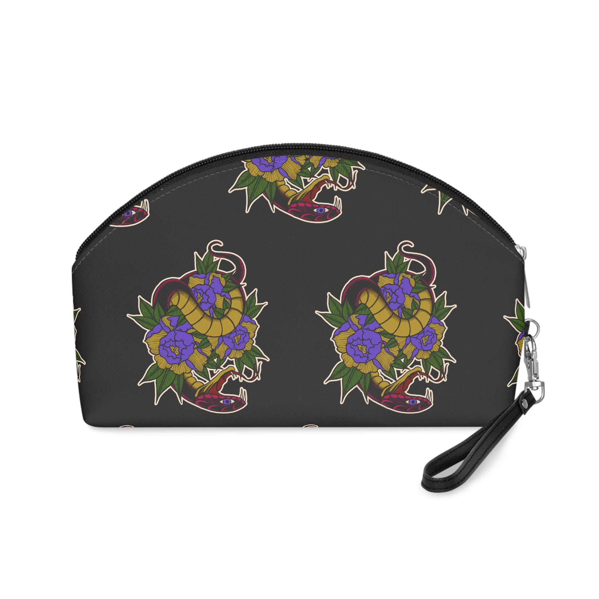 Black Snake Makeup Bag - Image 2