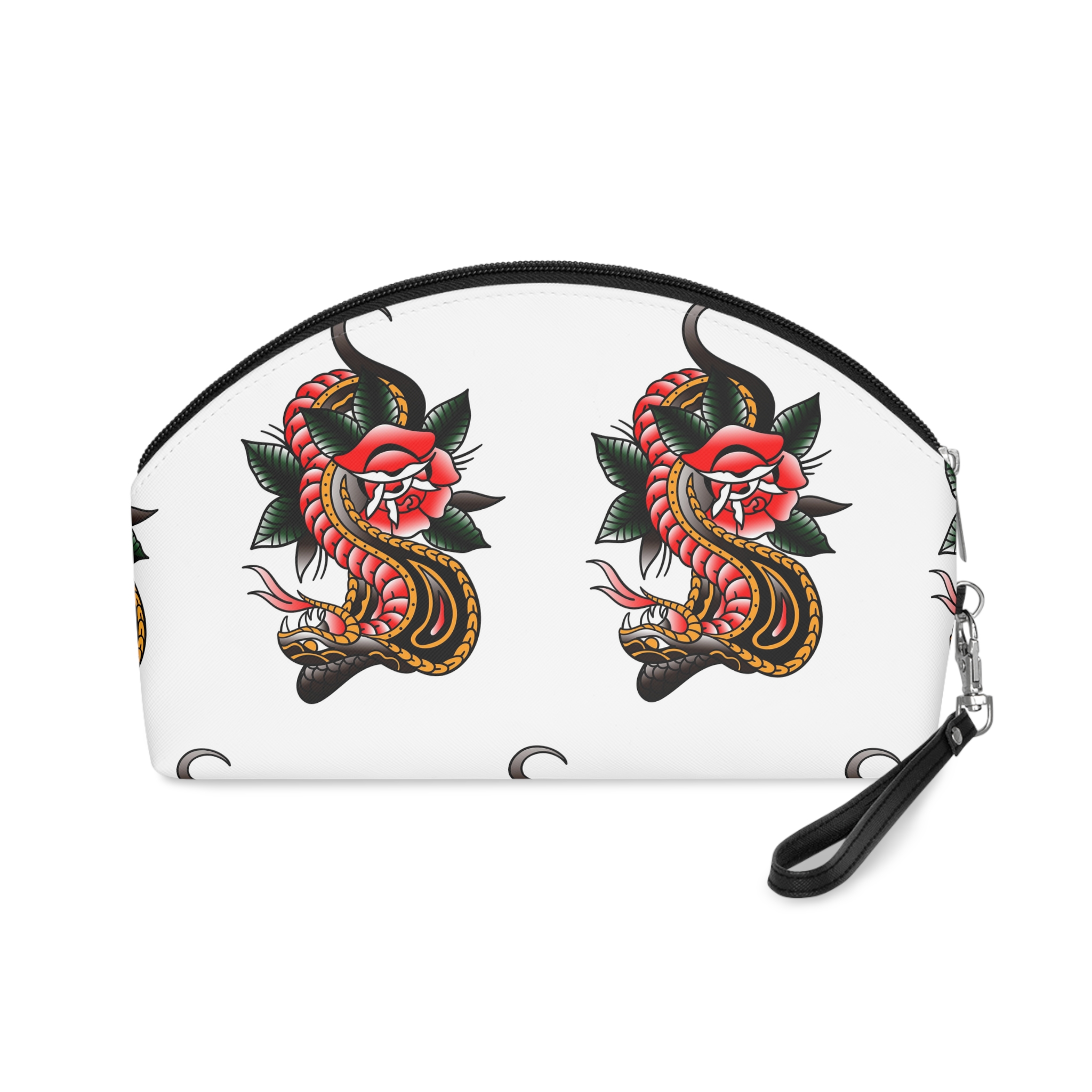 Cobra Tattoo Traditional Makeup Bag - Image 2